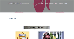 Desktop Screenshot of lindseymayfit.com